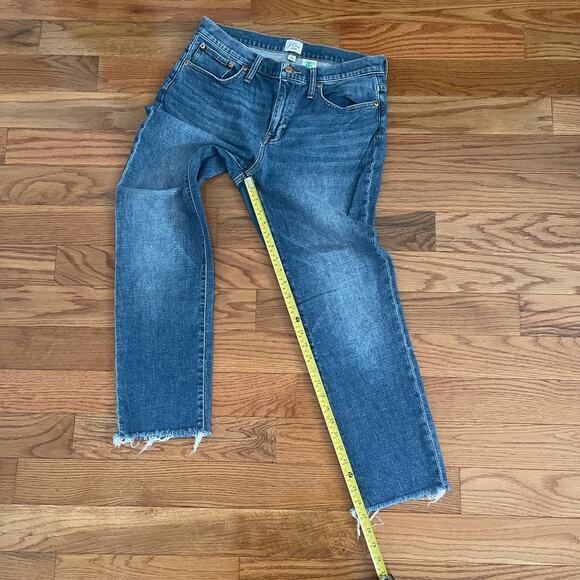 J. Crew Slim Boyfriend Jeans Womens 29 Blue Casual Denim Basic Simple Minimalist - Picture 7 of 8